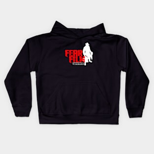 Official FEAR FILM Studios - FEAR GEAR Black Kids Hoodie